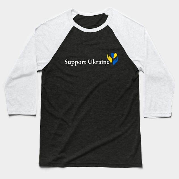 Support Ukraine Baseball T-Shirt by julia_printshop